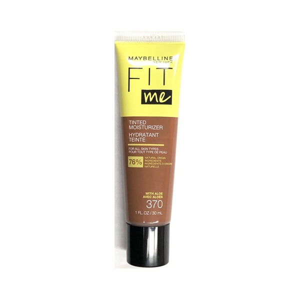Maybelline Fit Me Tinted Moisturizer with Aloe - 370 (Net 1 fl. oz.) For All Skin Types