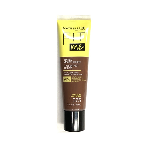 Maybelline Fit Me Tinted Moisturizer with Aloe - 375 (Net 1 fl. oz.) For All Skin Types