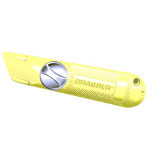 Load image into Gallery viewer, Grabber All-Metal Fixed-Blade Drywall Utility Knife Cutter - Yellow (K1992) Non-Retractable
