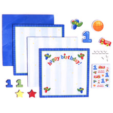 Load image into Gallery viewer, PaperArt Happy First Birthday Scrapbook Kit - 19-5749 (25-Piece Kit) Acid Free
