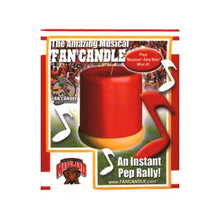 Load image into Gallery viewer, The Amazing Musical Fan Candle - Maryland Alma Mater (4&quot; x 4&quot;) Burns over 100 hours, Plays Music When Lit
