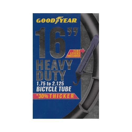 Good Year Heavy Duty Bicycle Inner Tube with Tire Levers (16