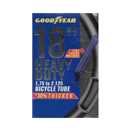 Good Year Heavy Duty Bicycle Inner Tube with Tire Levers (18