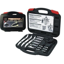 Load image into Gallery viewer, Performance Tool 6&quot; Combination 2/3 Reversible Jaw Gear Puller Kit 648648 (17 PC) Includes Storage Case
