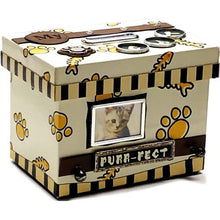 Load image into Gallery viewer, My Purr-Fect Cat Personalized Photo Frame Keepsake Coin Bank
