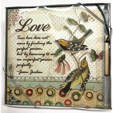 Load image into Gallery viewer, True Love Handcrafted Decorative Wood Plaque Gift Boxed (8&quot; x 8&quot;) on Sale up to 80% Off at 5to99.com Daily Deals Dollar Store.
