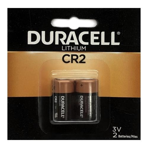 Duracell CR2 Lithium 3V Photo Batteries - DLCR2B2 (2 Pack)