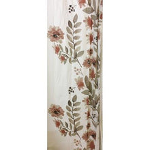 Load image into Gallery viewer, Coral Blooms Flat Weave Fabric Shower Curtain (72&quot; x 72&quot;) with Free Local Delivery in Champaign &amp; Vermilion County IL.
