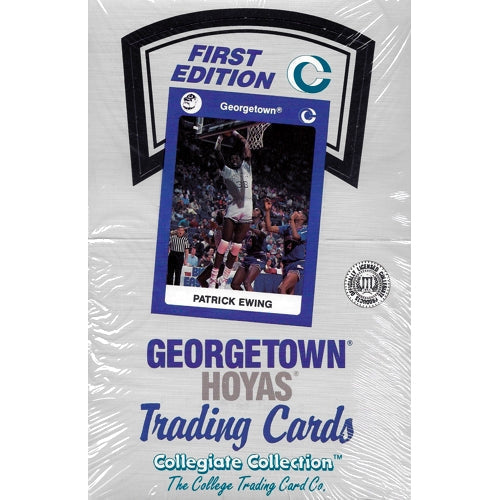 Box of Georgetown Hoyas Trading Cards - First Edition (36 Packs) Collegiate Collection