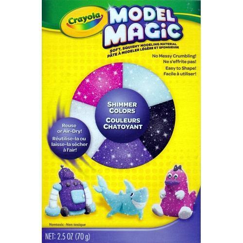 Crayola Model Magic Shimmer Colors Variety Pack ( Net wt. 2.5 oz.)