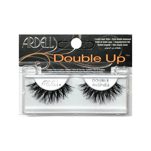 Ardell Double Up Lashes Eyelashes - Double Wispies (1 Pair) Adhesive sold separately