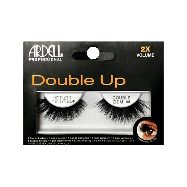 Ardell Double Up Lashes Eyelashes - Double Demi Wispies (1 Pair) Adhesive sold separately
