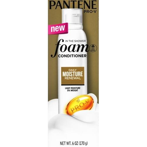 Pantene Pro-V Daily Moisture Renewal In the Shower Foam Hair Conditioner (6 oz.)