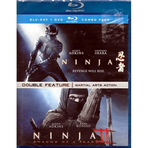 Ninja/Ninja II Double Feature (BluRay Disc + DVD Combo) Martial Arts Action