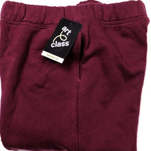 Load image into Gallery viewer, Art Class Kids Fleece Jogger Sweat Pants with Side Pockets - Crimson Red (Size XL - 14/16)
