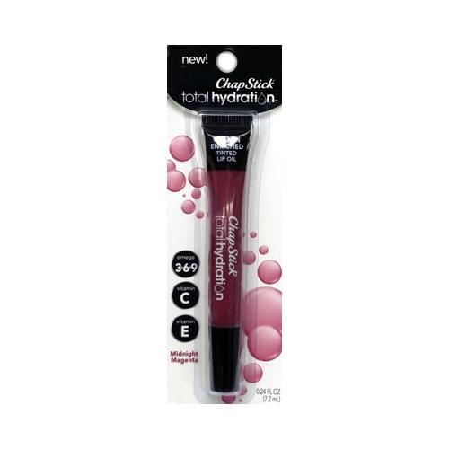 ChapStick Total Hydration Vitamin-Enriched Tinted Lip Oil - Midnight Magenta (0.24 fl. oz.)