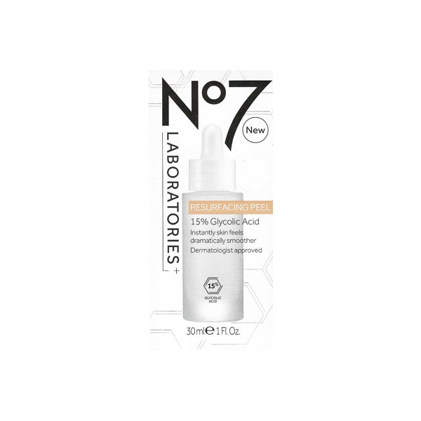 No7 Laboratories Resurfacing Peel (Net 1.0 fl. oz.) 15% Glycolic Acid