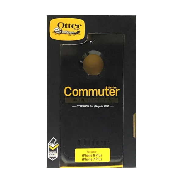OtterBox iPhone 8 Plus Commuter Series On-the-Go Dual Protection Case - Black (77-55684) For iPhone 7 Plus & iPhone 8 Plus