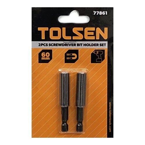 Tolsen 2-Piece Screwdriver Bit Holder Set (77861)