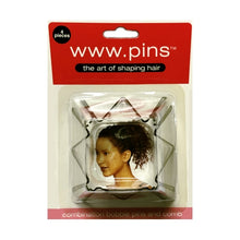 Load image into Gallery viewer, Hairagami WWW Bobbie Pins Hair Pins (4 Pack) For Buns and Up-Dos
