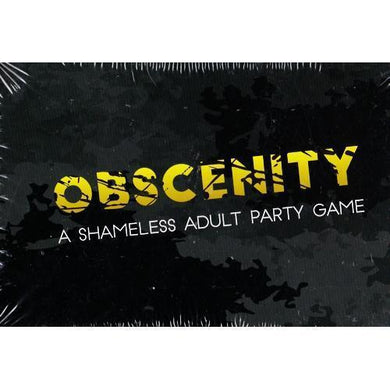 Obscenity A Shameless Adult Party Game (Ages 17+) with Free Local Delivery in Champaign & Vermilion County IL.