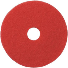Load image into Gallery viewer, Brighton 17&quot; Red Buffing Floor Pads - 663604 (5 Pack)
