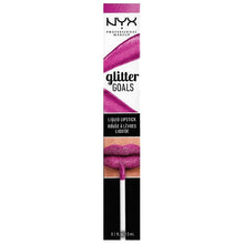 Load image into Gallery viewer, NYX Glitter Goals Matte Liquid Lipstick (Select Color)
