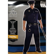 Load image into Gallery viewer, Amscan On Patrol Officer Adult Halloween Costume (Adult Plus - 48/52)
