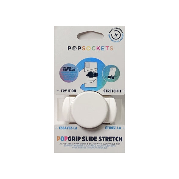 PopSockets PopGrip Slide Stretch Adjustable Phone Grip & Stand with Swappable Top (Select Design)