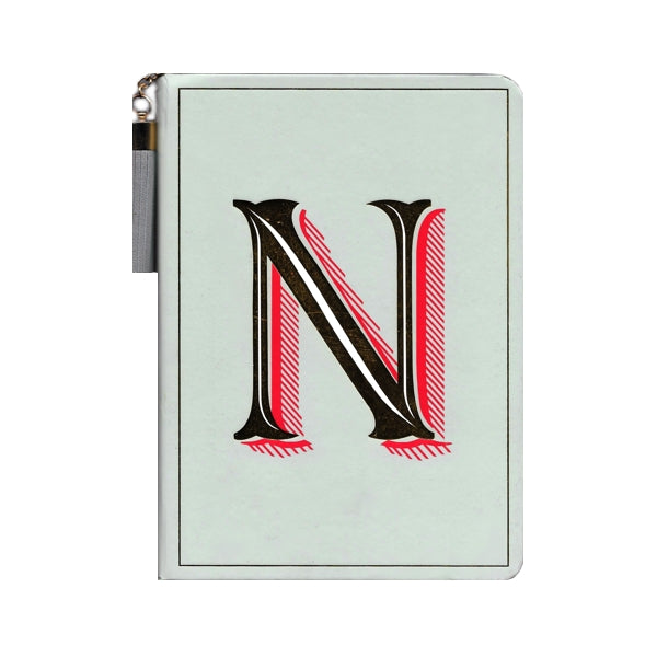 OpalHouse Personal Monogram 'N' Hardcover Journal - 5
