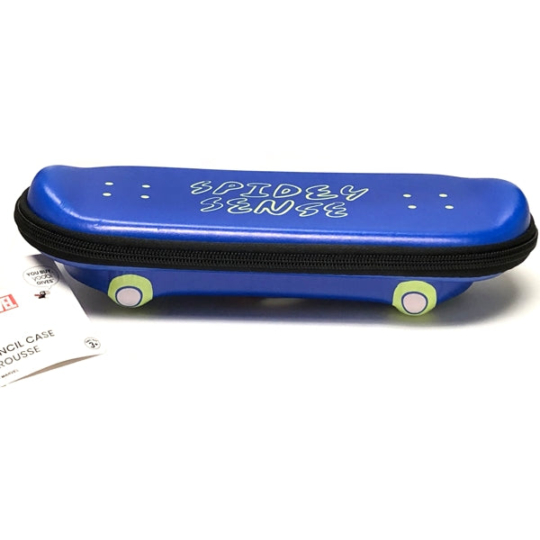 Yoobi Spidey Sense Molded Skateboard Pencil Case - Blue (10