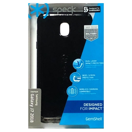 Speck Samsung Galaxy J7 GemShell Phone Case - Black (116887-B565) For Samsung Galaxy J7 2018