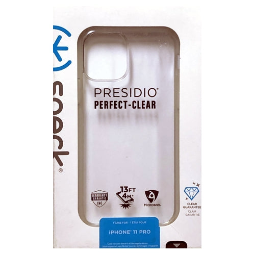 Speck iPhone 11 Pro Presidio Protective Phone Case (Clear) For iPhone 11 Pro