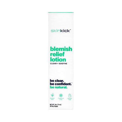 SkinKick Blemish Relief Lotion - Clear + Soothe (0.50 oz.) For All Skin Types