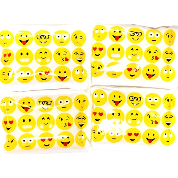 Great American Ice Packs - Emoji Silly Faces (4 Pack) Reusable