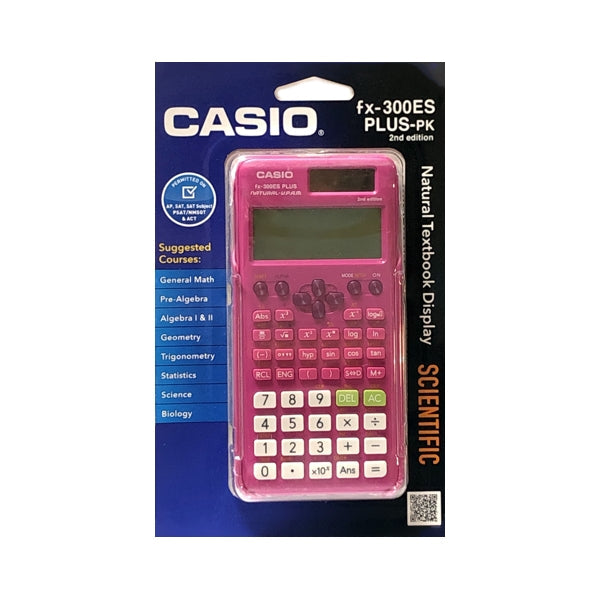 Casio Natural - V.P.A.M. Scientific Calculator - 2nd Edition (FX-300ES Plus) Select Color