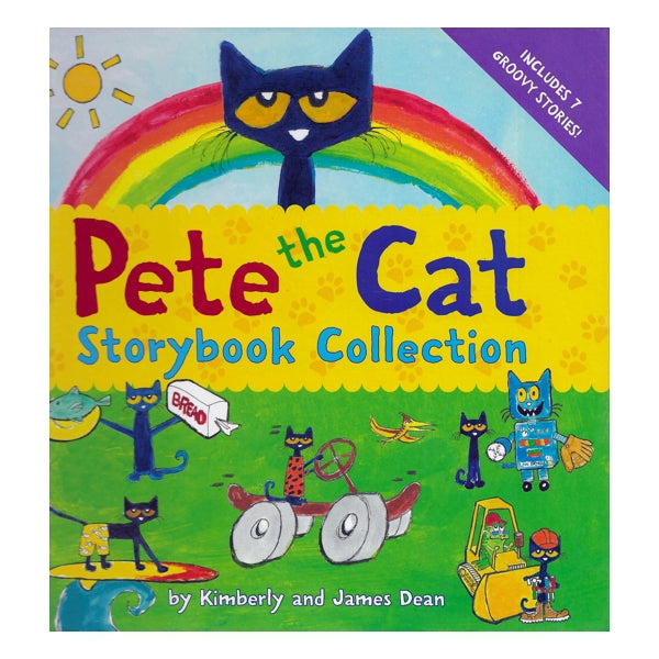 Pete the Cat Storybook Collection - 7 Groovy Stories (Hardcover Book, 192 Pages) For Ages 4+